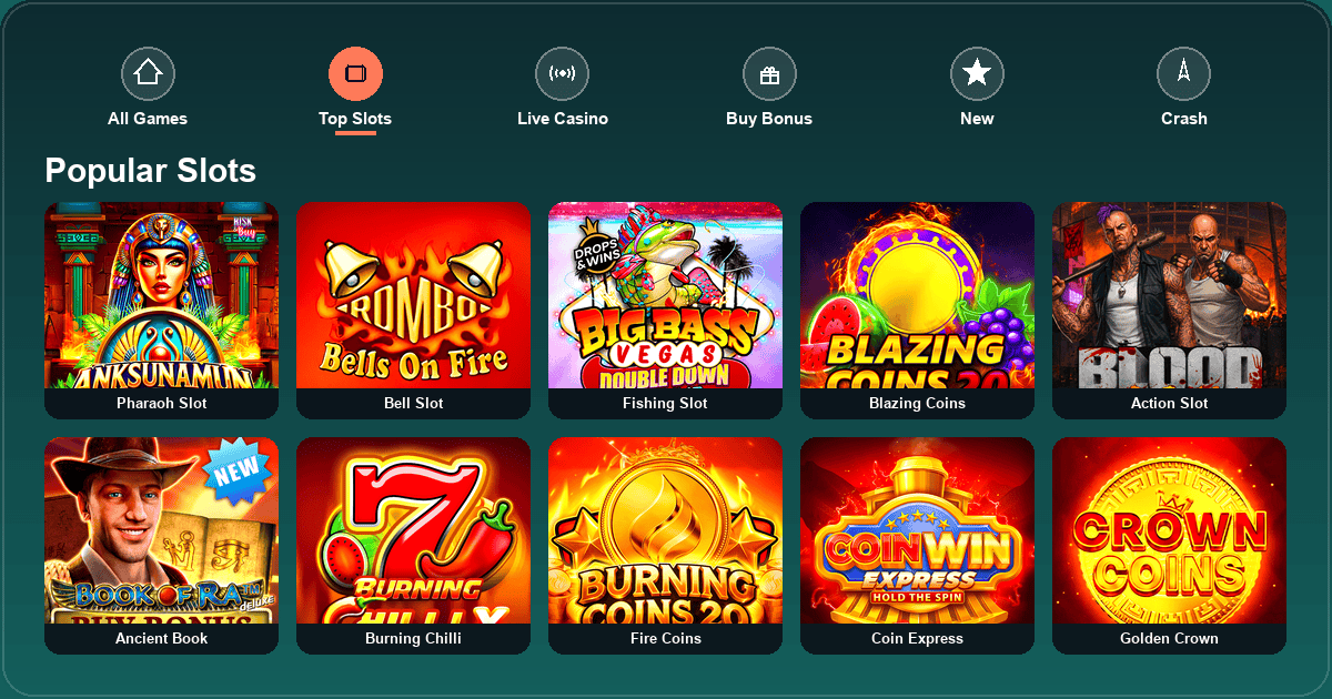 Dk 88 Casino slot lobby