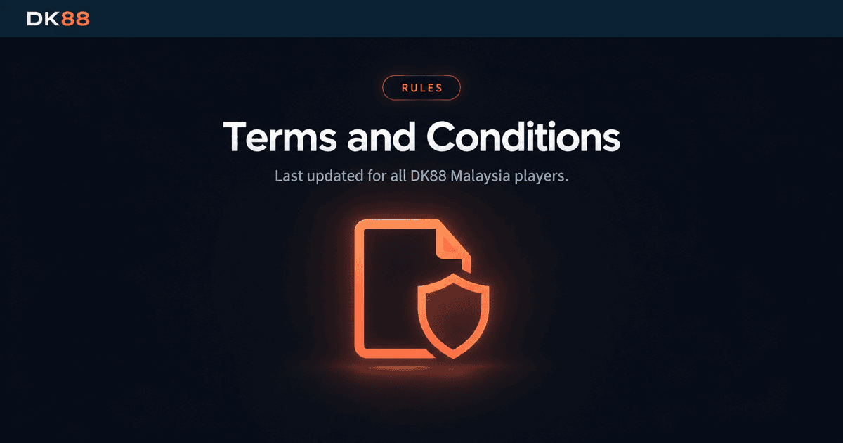 Dk 88 Casino account rules and limits